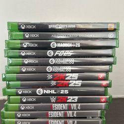 Xbox SERIES X / XBOX ONE Games NEW
