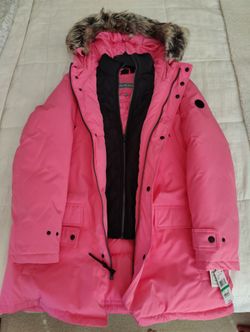 Women's Hooded Faux-FurTrimmed Parka Coat