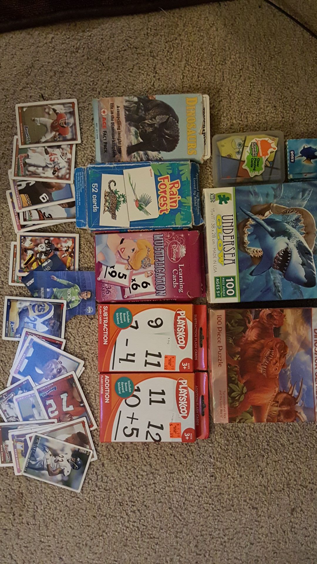 Card Games, puzzles & sport cards Bonanza!