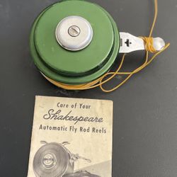 Antique Rod, Reel and Tackle box