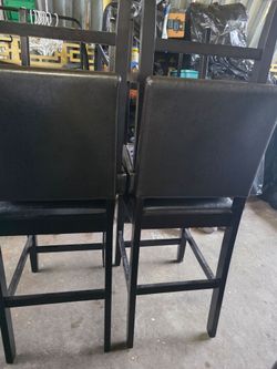 Hightop Dining Table Chairs (Set of 4)