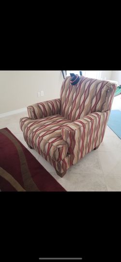 Chair and matching rug