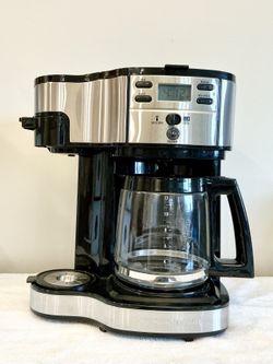 Hamilton Beach 2-Way Coffee Maker – Excellent Working Condition & Clean