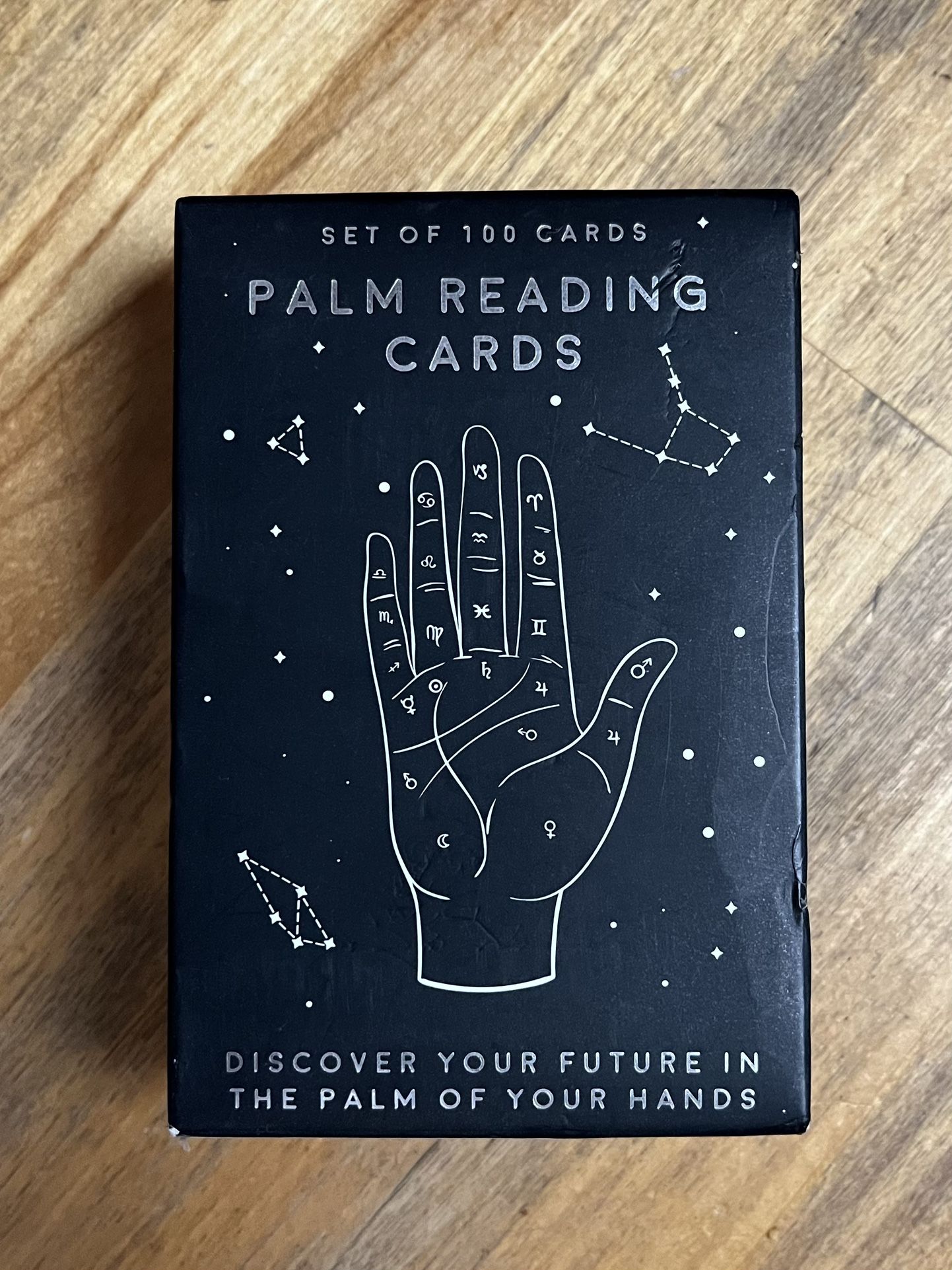 palm reading cards