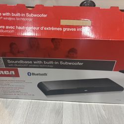 sound Base With Built-In Subwoofer Bluetooth