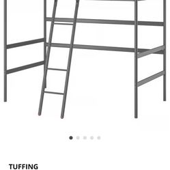 IKEA Loft Bed Bunk Bed With Twin Mattress Like New