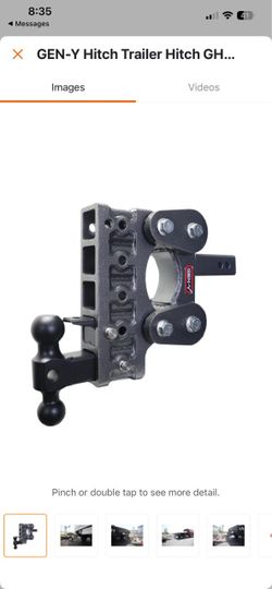 BOSS DROP HITCH Gen-Y GH-1025 - BOSS Drop Hitch - GH-1025, 2"