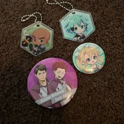 Pins And Keychain