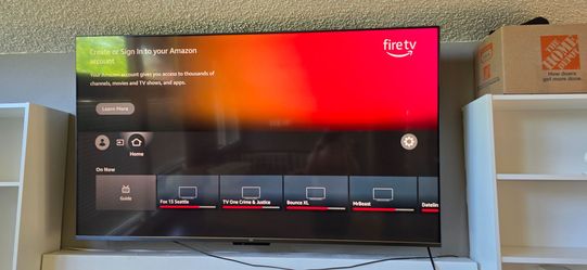 📺 75" Amazon Fire TV Omni QLED 4K Smart TV - Excellent Condition! ($400)