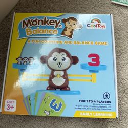Monkey Scale Balance Counting Toys