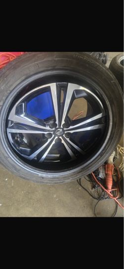 Nissan rim & tire