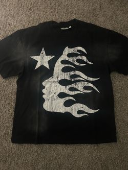 Hellstar Black Graphic T-Shirt (Medium)