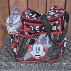 Disney Mickey Mouse Babies Carry On Bag With Bottle 🍼 Pack
