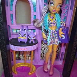 Monster high fabulous pets clawdeen wolf