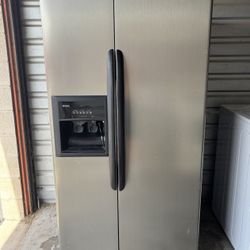 Kenmore Stainless Steel Refrigerator And Freezer