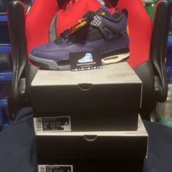 Jordan 4 Lakers