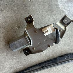 Rear Window Wiper Motor Plus Windshield Wiper 