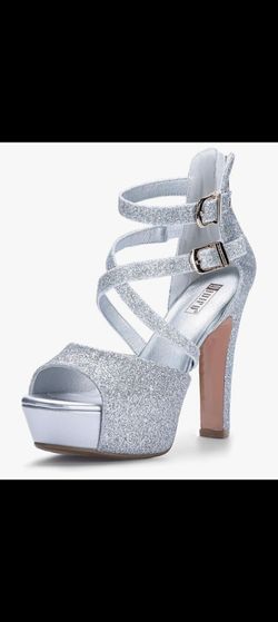 Silver heels