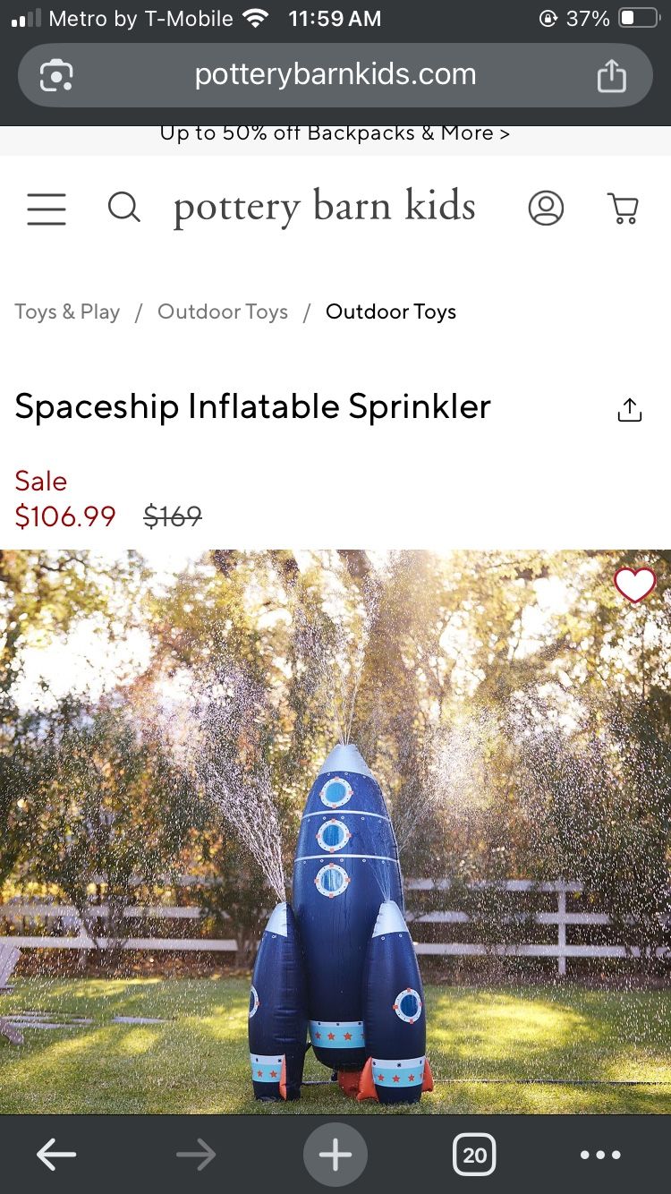 Sprinkler Rocket