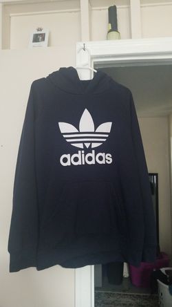ADIDAS NAVY BLUE HOODIE