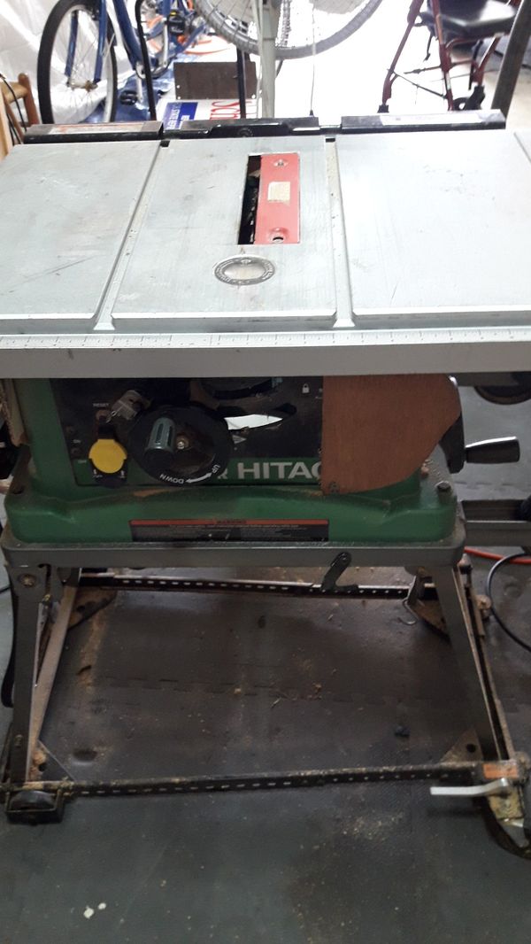 Hitachi C10FR table saw for Sale in Cypress, TX OfferUp