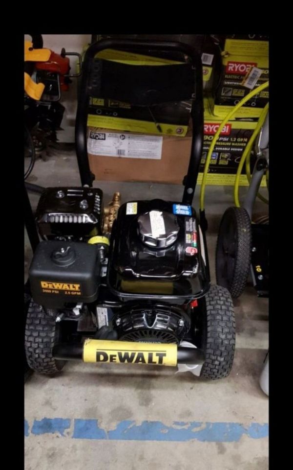 Dewalt 3400 psi pressure washer senseladeg