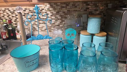 Teal Color Kitchen Items 35ave Bethany Hm