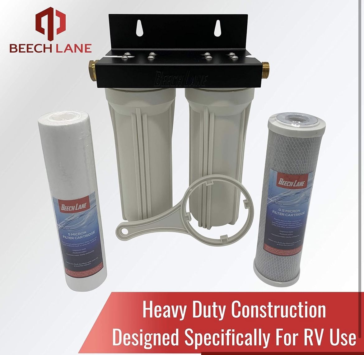 Beech Lane External RV Water Filter System