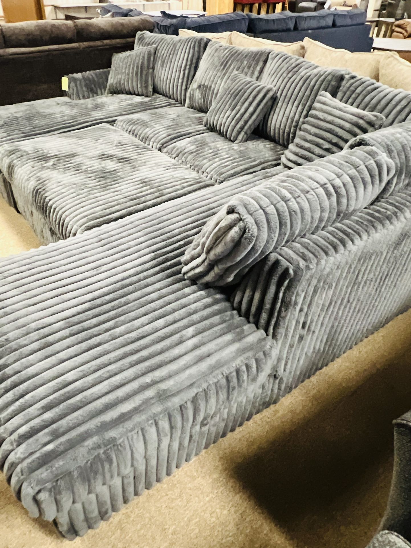 Free Delivery Cozy Sectional!
