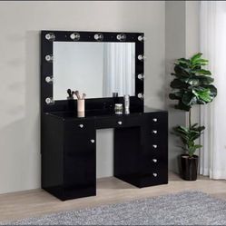 Vanity Mirror With Desk In- Stock Ready To Go Today