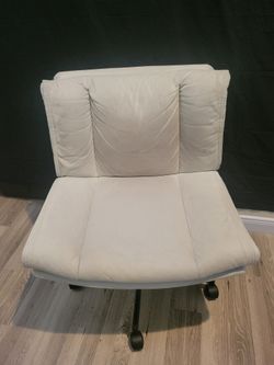 White Office Chair 25" Wide