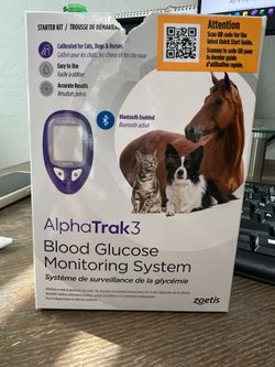 Alpha Trak 3 blood glucose meter PETS