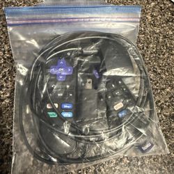 Roku and 2 Remotes 