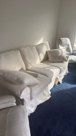 Nice White Couch/ Free