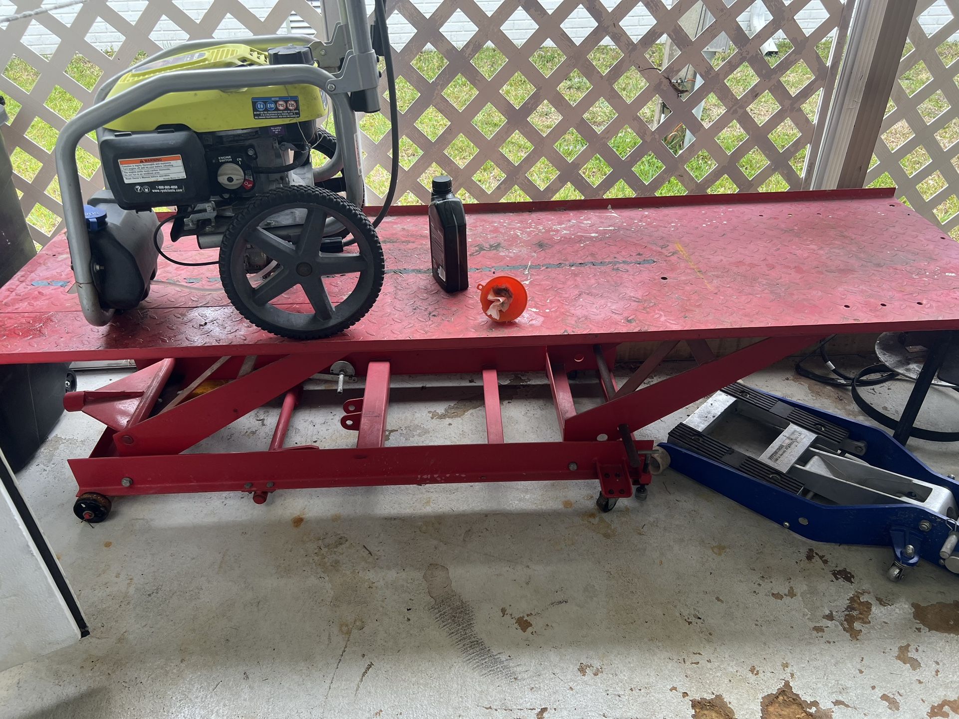 Harbor Freight Motorcycle Lift