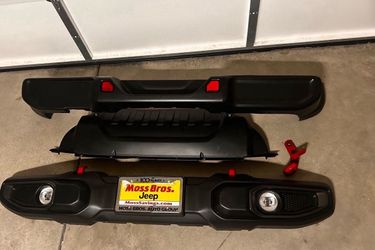 Front and rear bumper assemblies