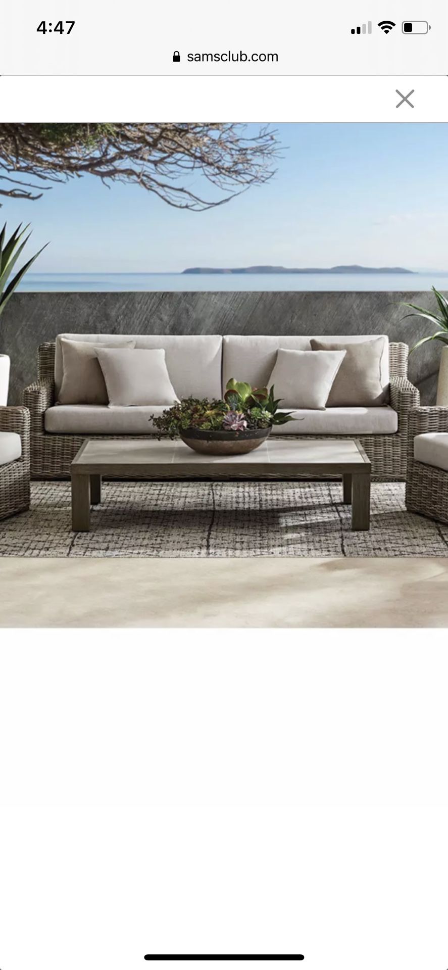 Members Mark Halstead Coffee Table ONLY