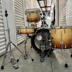 Sonor Force 3007 W/ Matching Snare And Extras