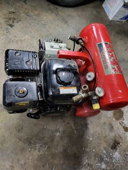 Portable Compressor Power By Honda