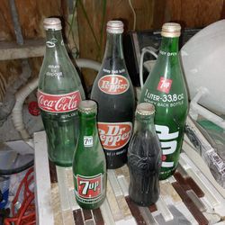 Vintage Soda Bottles 