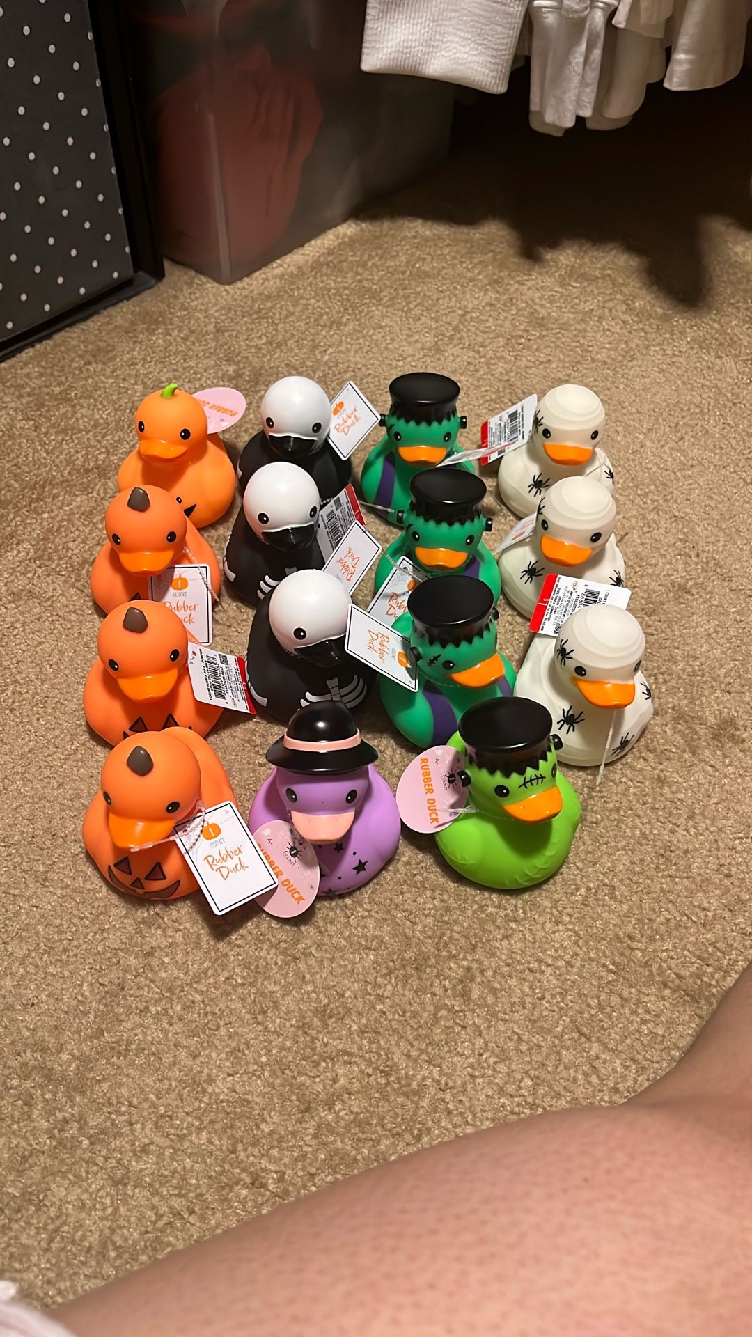 Halloween Rubber Ducks