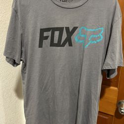 Fox Logo T-shirt - Grey