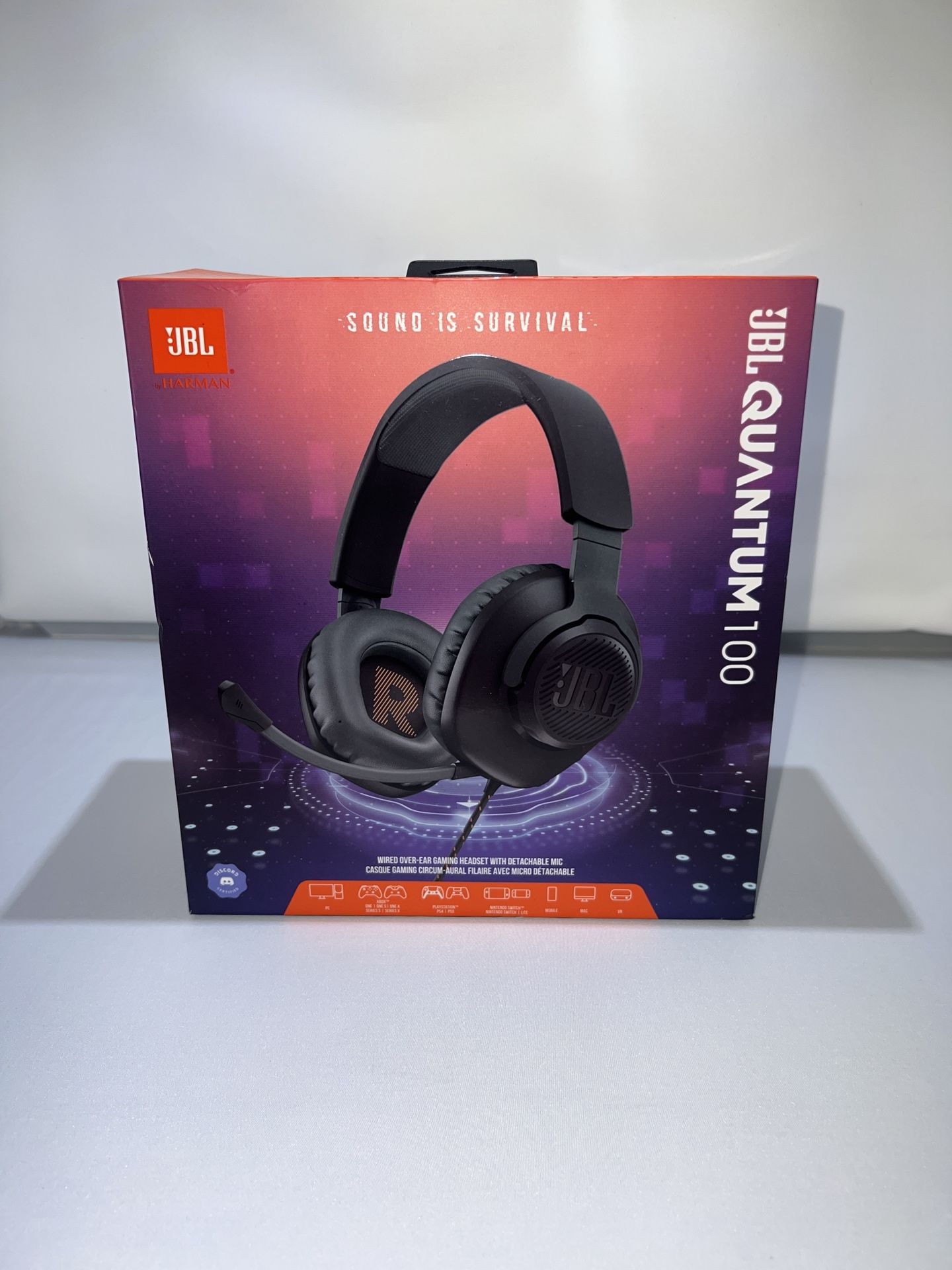 JBL Quantum 100 Bluetooth Headphones