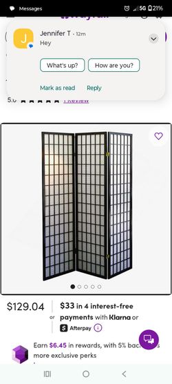 70" Tall 3-Panel Screen / Room Divider, Japanese Style With Finish
By
KUNMINGZHUHE