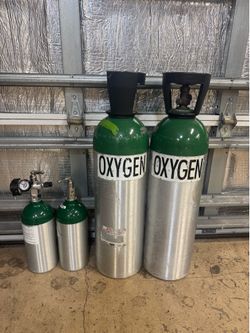 Oxygen bottles