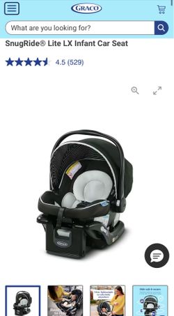 Graco SnugRide Lite LX Infant Car Seat