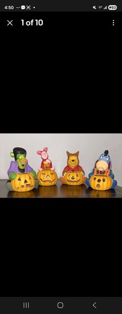 DISNEY POOH & FRIENDS LUMINARIES DISNEY DIRECT 2007 - BRAND NEW - RARE
