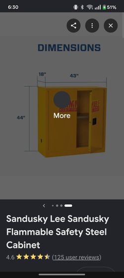 Steel storage container