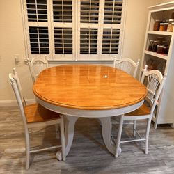 Counter Height Table And 4 Chairs