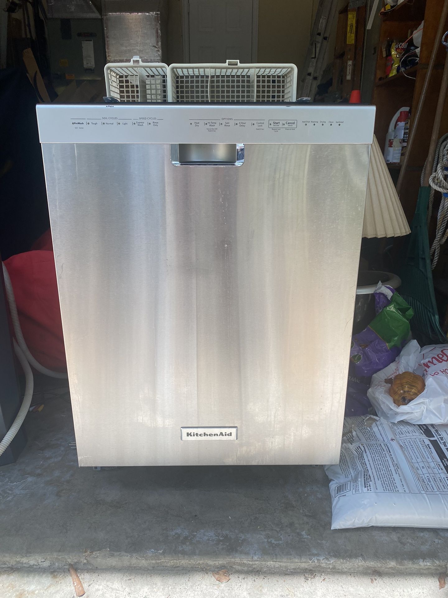 Dishwasher KitchenAid Stainless Steel KDFE 104?SS2 May Work Or For Parts